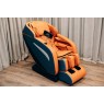 Крісло з масажем для людей до 140кг XZERO X11 SL Blue на зріст до 195см