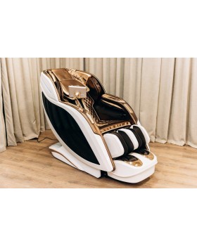 Кресло массажное для веса до 150кг XZERO LX85 Luxury+ White с функцией 3D массажной каретки, на рост до 200см-foto3