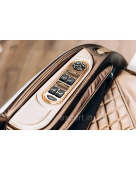Кресло массажное для веса до 150кг XZERO LX85 Luxury+ White с функцией 3D массажной каретки, на рост до 200см-foto7