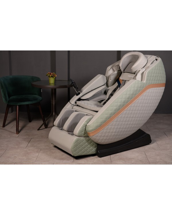 Крісло з масажем, зростання користувача до 185см XZERO X44 SL Green з вагою користувача до 130 кг Крісло з масажем, зростання користувача до 185см XZERO X44 SL Green з вагою користувача до 130 кг