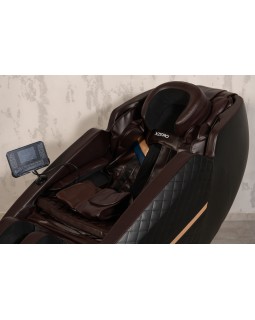 Шикарное массажное кресло в шоколадном цвете XZERO X44 SL Brown с ростом пользователя до 185см и весом до 130-foto6