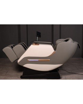 Кресла для массажа XZERO V11 Black&Gray роликовый массаж шеи, спины и поясницы, вибромассаж для ягодиц-foto3