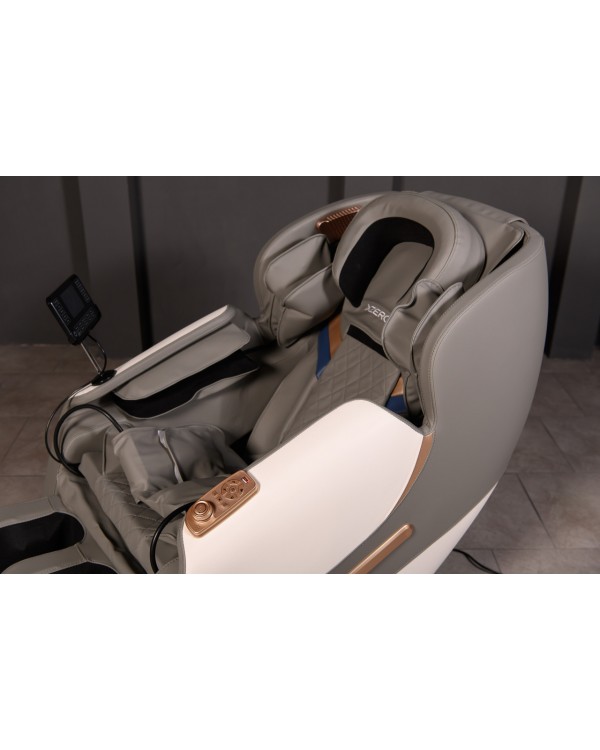 Крісла для масажу XZERO V11 Black&Gray роликовий масаж шиї, спини та попереку, вібромасаж для сідниць та ролик Крісла для масажу XZERO V11 Black&Gray роликовий масаж шиї, спини та попереку, вібромасаж для сідниць та ролик