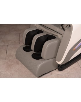 Кресла для массажа XZERO V11 Black&Gray роликовый массаж шеи, спины и поясницы, вибромассаж для ягодиц-foto7