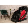 Кресло массажное с 5 фиксированными массажными блоками XZERO V11 Black&Red