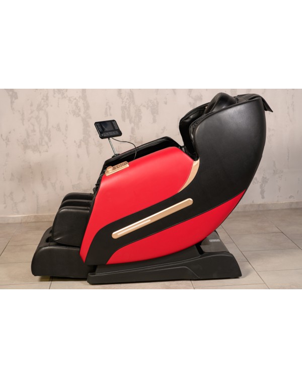 Крісло масажне з 5 фіксованими масажними блоками XZERO V11 Black&Red Крісло масажне з 5 фіксованими масажними блоками XZERO V11 Black&Red