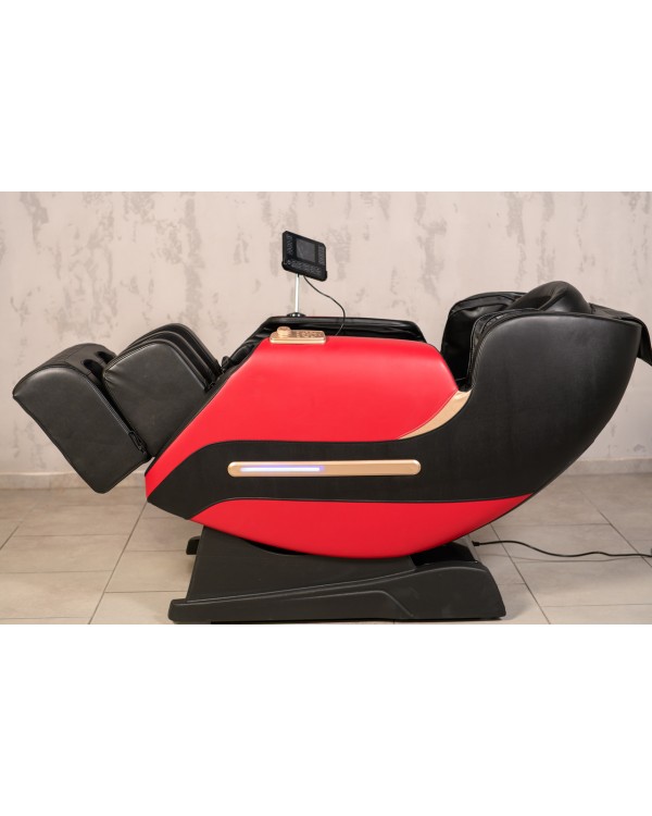 Крісло масажне з 5 фіксованими масажними блоками XZERO V11 Black&Red Крісло масажне з 5 фіксованими масажними блоками XZERO V11 Black&Red
