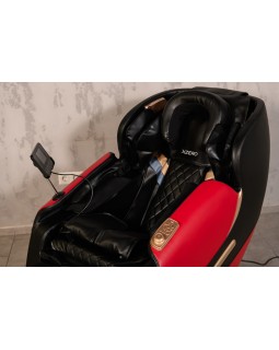 Кресло массажное с 5 фиксированными массажными блоками XZERO V11 Black&Red-foto6