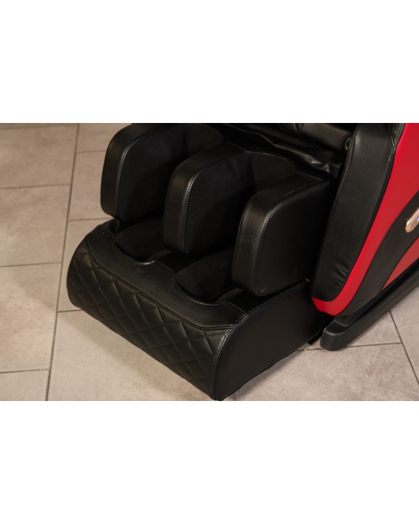 Крісло масажне з 5 фіксованими масажними блоками XZERO V11 Black&Red Крісло масажне з 5 фіксованими масажними блоками XZERO V11 Black&Red