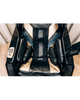 Массажное кресло для отдыха + 9 массажных техник XZERO LX88 Luxury+ Black рост до 200см,вес до 150кг-foto5