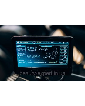 Массажное кресло для отдыха + 9 массажных техник XZERO LX88 Luxury+ Black рост до 200см,вес до 150кг-foto9