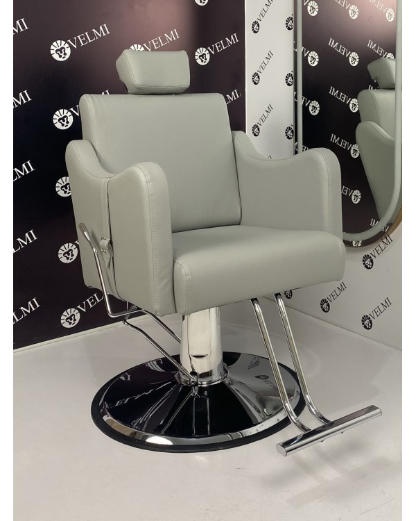 Крісло чоловіче для барбершопу BARBER SORENTO перукарські крісла з підголівником у BarberShop