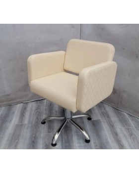 Крісло клієнта перукаря Ванесса перукарські стільці крісла для салону краси VANESSA хрестовина п'ятипроменева (без коліщаток), Крісло клієнта перукаря Ванесса перукарські стільці крісла для салону краси VANESSA хрестовина п'ятипроменева (без коліщаток),