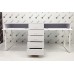 Стол для двух мастеров маникюра Celine Loft двойное рабочее маникюрное место маникюрный стол на двоих Стол для двух мастеров маникюра Celine Loft двойное рабочее маникюрное место маникюрный стол на двоих