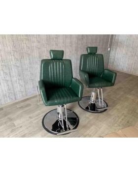 Перукарське чоловіче Барбер крісло з підголовником Infinity меблі для Barbershop крісло бровиста VM 04-foto5