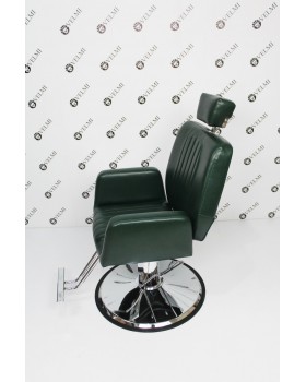 Перукарське чоловіче Барбер крісло з підголовником Infinity меблі для Barbershop крісло бровиста VM 04-foto6