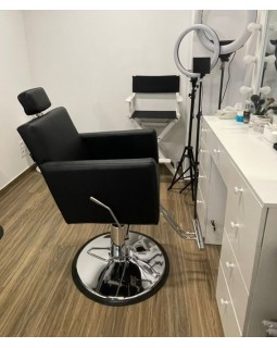 Барбер крісло перукарське для барбершопа з підголівником Квадро перукарські меблі в BARBERSHOP VM 03-foto4