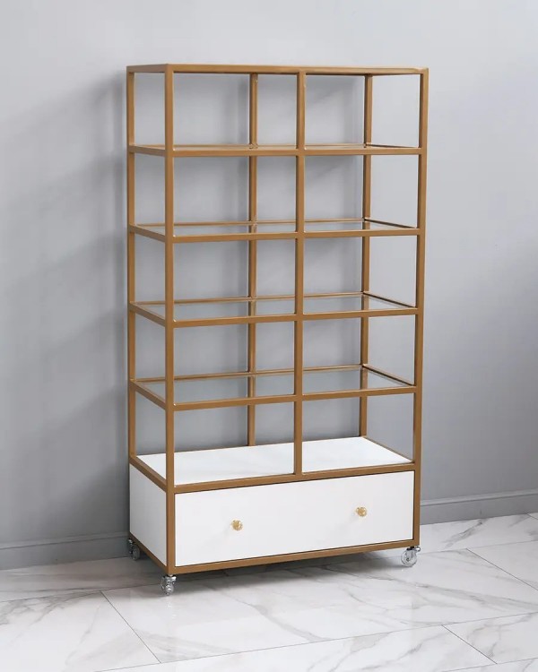 Стеллаж LOFT парикмахерский в салон красоты VM66 ЛОФТ витрина парикмахерская косметологическая Avrora Стеллаж LOFT парикмахерский в салон красоты VM66 ЛОФТ витрина парикмахерская косметологическая Avrora