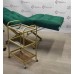Комплект Lashmaker 3 в 1 меблі для нарощування вій: анатомічна кушетка, стільчик майстра візок BR_L