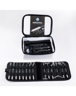 Дарсонаваль із сумкою та набором електродів (17 шт) DARSONVAL Black