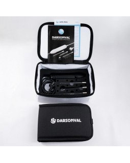 Дарсонаваль із сумкою та набором електродів (17 шт) DARSONVAL Black-foto6