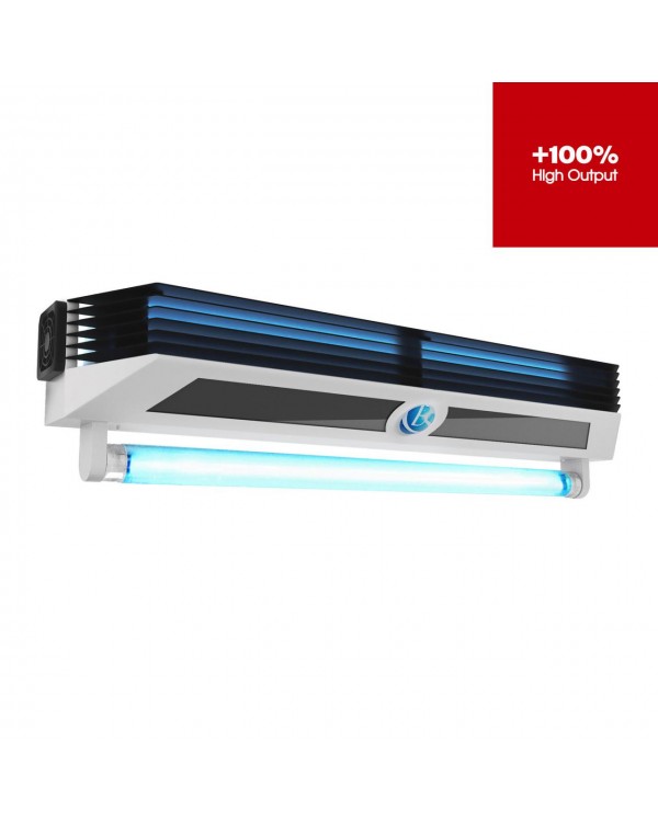 Екранований бактерицидний опромінювач із жалюзі BactoSfera EKRAN Jalousie 25x2 FAN +100%