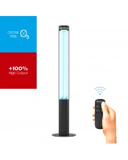 Бактерицидный облучатель с пультом BactoSfera 360° U60 +100% RC-TIMER Black Бактерицидный облучатель с пультом BactoSfera 360° U60 +100% RC-TIMER Black