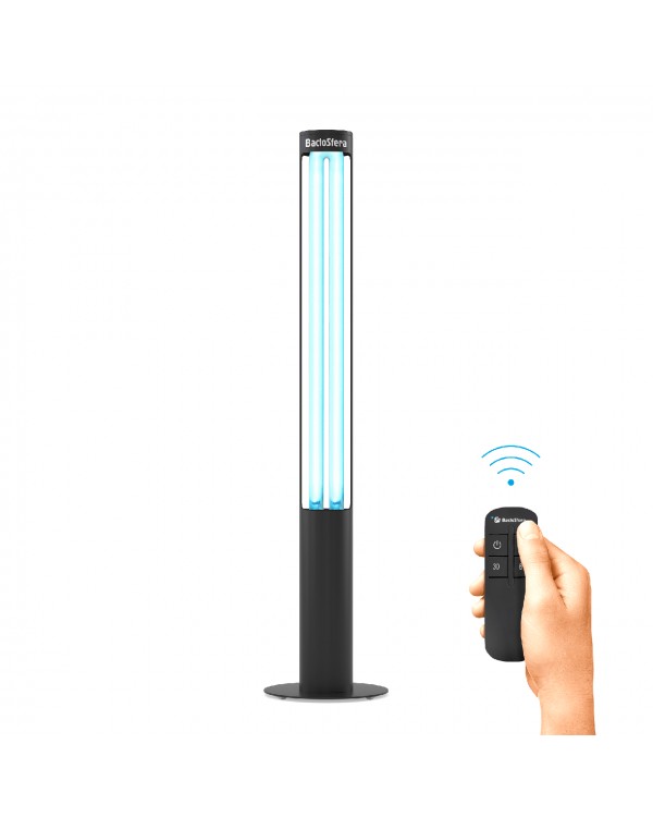 Бактерицидний опромінювач BactoSfera 360° U36 RC-TIMER Black Бактерицидний опромінювач BactoSfera 360° U36 RC-TIMER Black