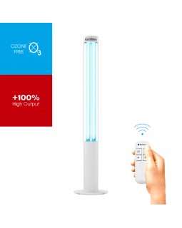 Бактерицидный облучатель BactoSfera 360° U60 +100% RC-TIMER White Бактерицидный облучатель BactoSfera 360° U60 +100% RC-TIMER White