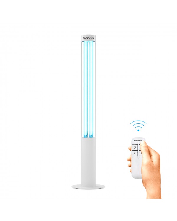 Бактерицидний опромінювач BactoSfera 360° U60 +100% RC-TIMER White Бактерицидний опромінювач BactoSfera 360° U60 +100% RC-TIMER White
