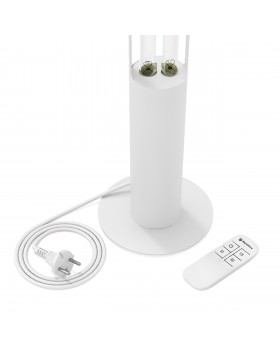 Бактерицидний опромінювач BactoSfera 360° U36 RC-TIMER White-foto7