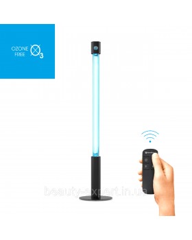 Бактерицидний опромінювач BactoSfera 360° 15 OZONEFREE RC-TIMER Black з таймером