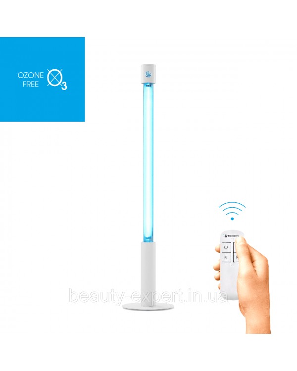 Безозоновий  бактерицидний опромінювач BactoSfera 360° 15 OZONEFREE RC-TIMER White
