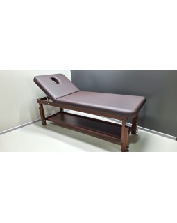 Стол массажный KP-11 BROWN кушетка массажная SPA деревянный массажный стол 2 секции с регулировкой-foto3