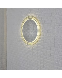 Дзеркало настінне Miraline кругле з Led підсвіткою 90 см Дзеркало настінне Miraline кругле з Led підсвіткою 90 см