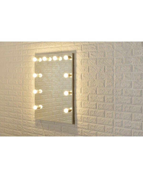 Дзеркало настінне Miraline для макіяжу без рами 80х60х4,5 см