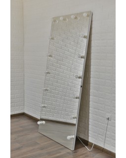 Дзеркало в повний зріст з лампами 180*80*4,5-foto3