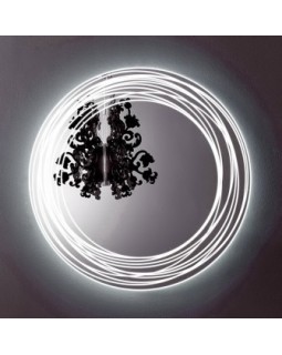 Кругле дзеркало з LED підсвічуванням CROWN 80см-foto4
