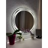 Кругле дзеркало з LED-підсвіткою CROWN 80 см 110
