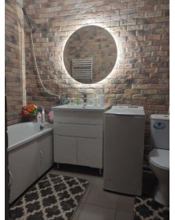Кругле дзеркало з LED підсвічуванням ALEPO SMALL 50 см Кругле дзеркало з LED підсвічуванням ALEPO SMALL 50 см