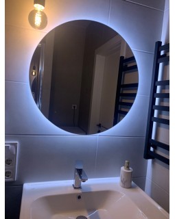 Кругле дзеркало з LED підсвічуванням ALEPO SMALL 50 см-foto5