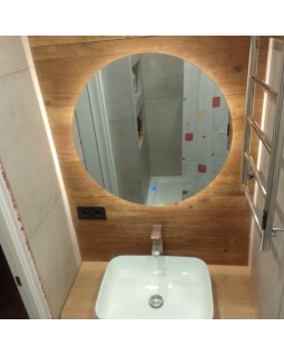 Кругле дзеркало з LED підсвіткою WARM 100 см-foto3