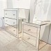 Комод зеркальный ELEGANTE с выдвижными ящиками 90х120х45 см