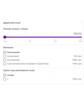 Дзеркало у ванну