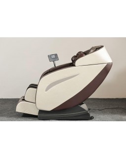 Массажное кресло для дома офиса с массажем и прогревом XZERO X11 SL Premium White+Brow кресла массажные Массажное кресло для дома офиса с массажем и прогревом XZERO X11 SL Premium White+Brow кресла массажные