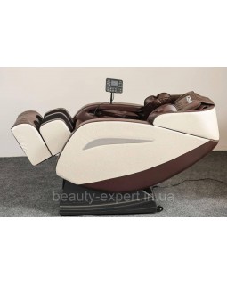 Массажное кресло для дома офиса с массажем и прогревом XZERO X11 SL Premium White+Brow кресла массажные-foto7
