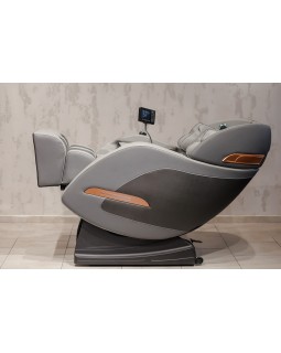 ПРЕМИУМ Кресло для отдыха с массажем тела XZERO Y14 SL Gray массажные кресла с функцией невесомости-foto5