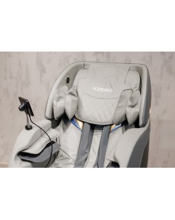 Кресло для отдыха с массажем на рост до 200 см XZERO Y14 SL Premium WHITE функциональное массажное кресло-foto3
