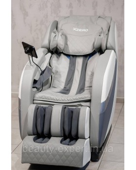 Кресло для отдыха с массажем на рост до 200 см XZERO Y14 SL Premium WHITE функциональное массажное кресло-foto8