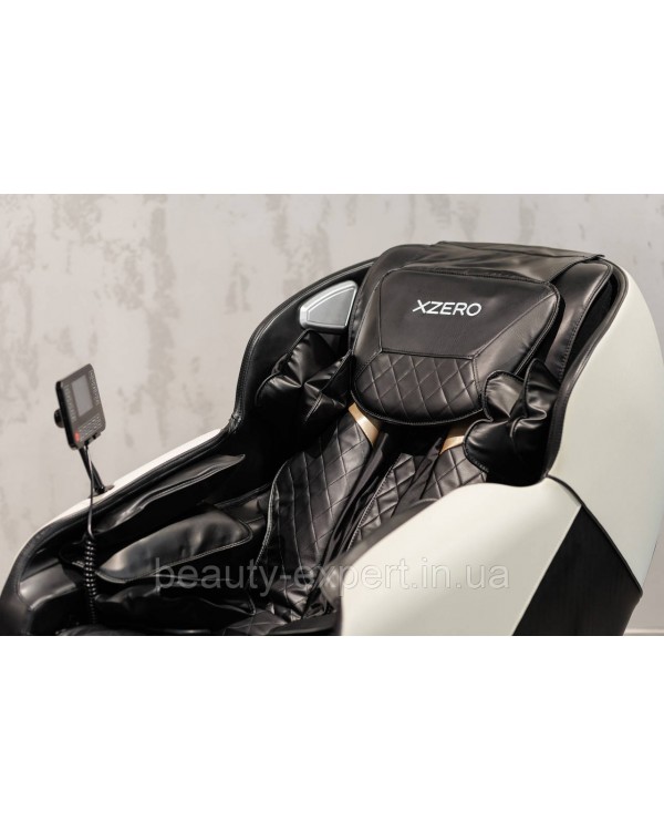 Массажное кресло для отдыха 5 видов массажа тела XZERO X12 SL Black&White массажные кресла Premium